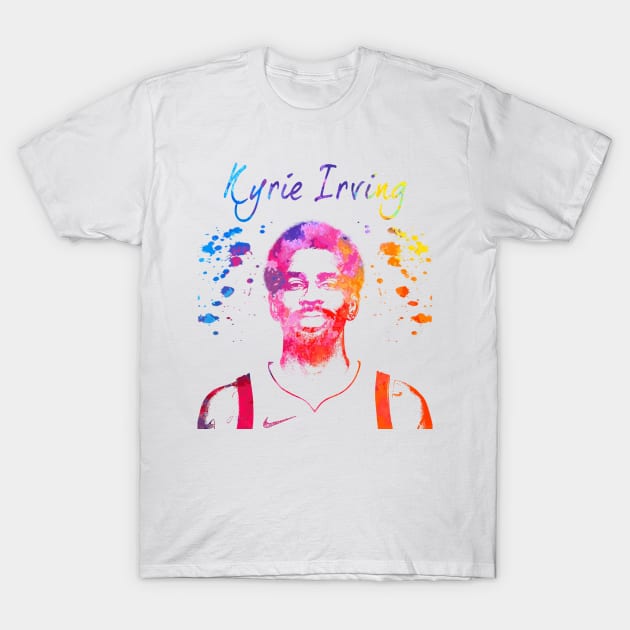 Kyrie Irving T-Shirt by Moreno Art